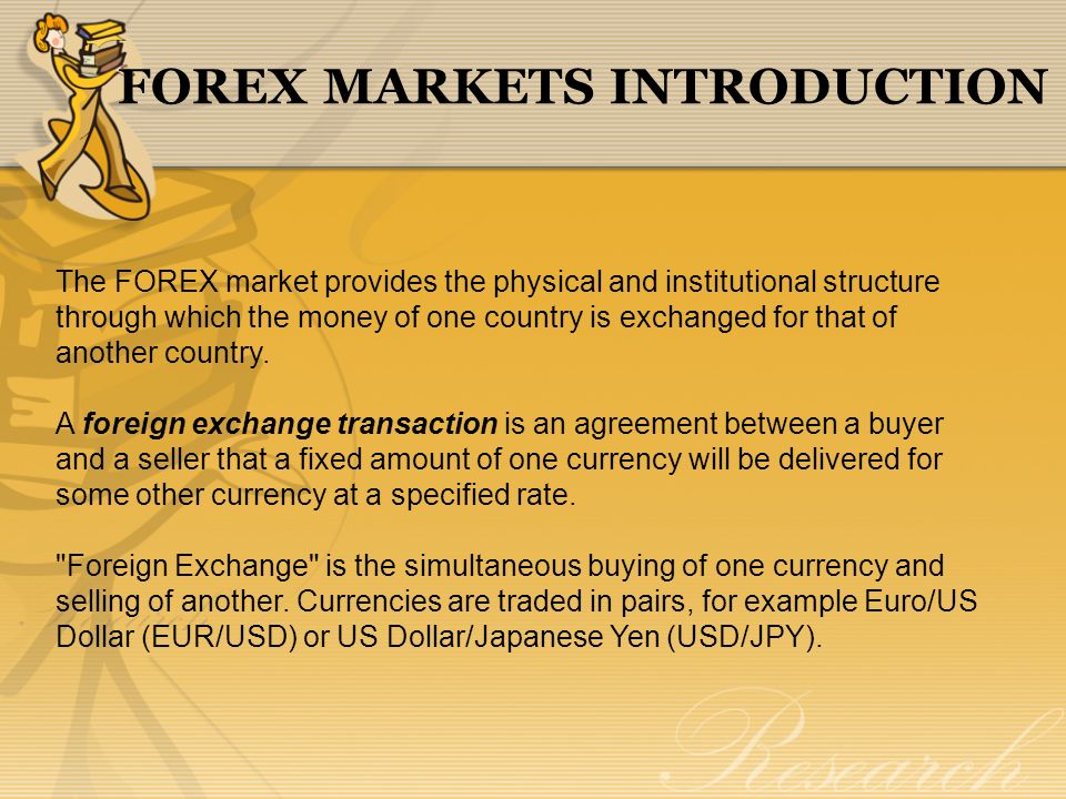 introduction to forex gold